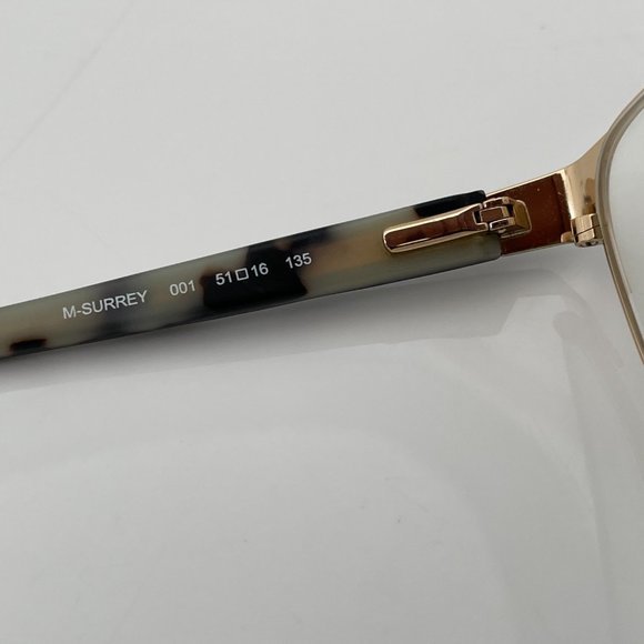 Marchon NYC Women Glasses Frame M-SURREY Black/Gol - Picture 11 of 15